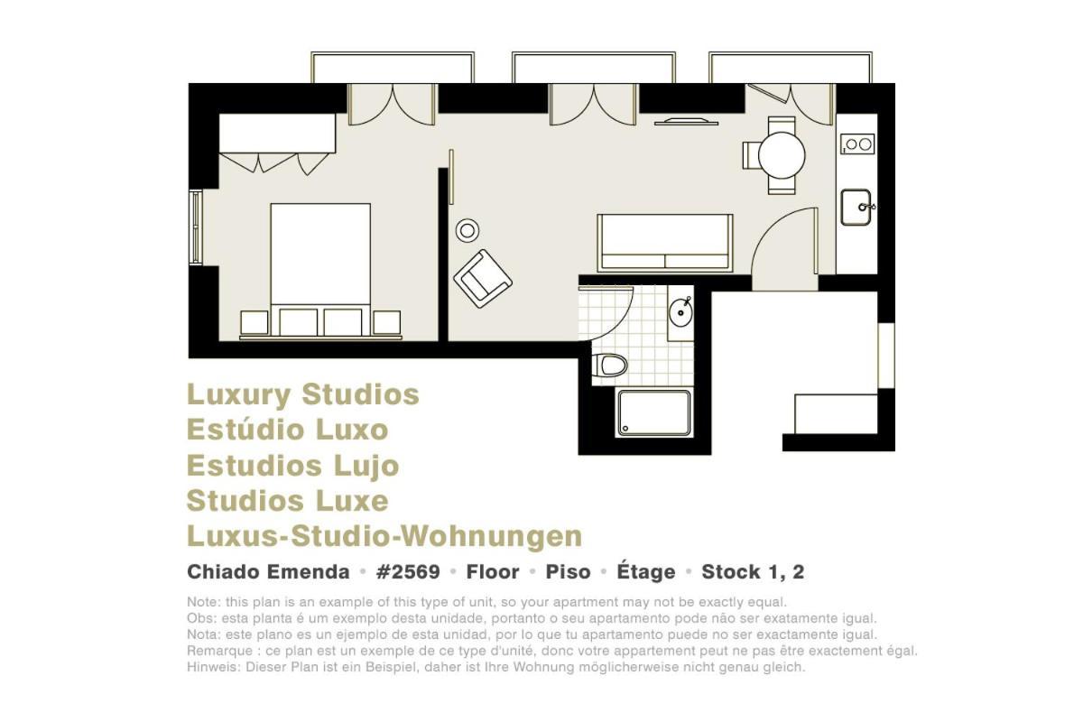 Lisbon Serviced Apartments - Chiado Emenda Exterior foto